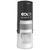COLOP Tampon pour texte Printer R12, rond, noir