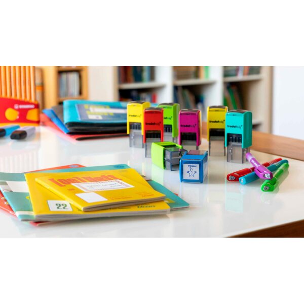 trodat Motivationsstempel Edy "Faultier", blau