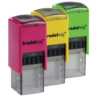 trodat Motivationsstempel Edy "Faultier", blau