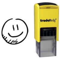 trodat Motivationsstempel Edy "Faultier", blau