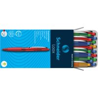 SCHNEIDER Kugelschreiber Loox 0.5mm 135580 4 Farben...