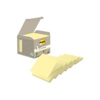 POST-IT Recycling Z-Notes 76x76mm R330-1B pastellgelb 6...