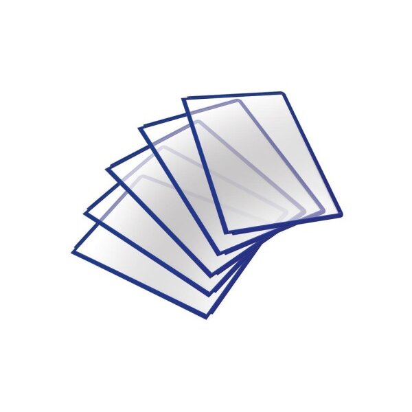 DURABLE Plaque-pochettes SHERPA A4 560607 bleu foncé