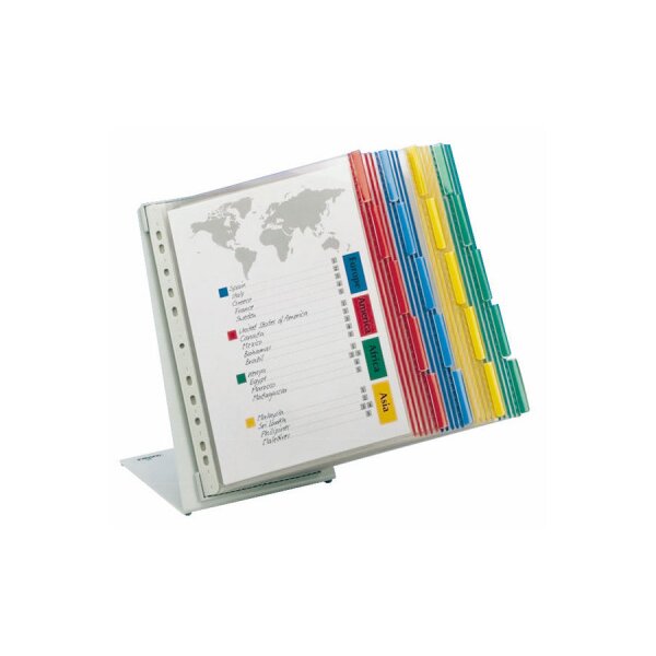 DURABLE Plaque-pochettes SHERPA A4 560607 bleu foncé