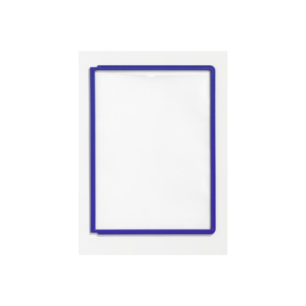 DURABLE Plaque-pochettes SHERPA A4 560607 bleu foncé