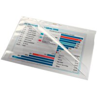 LEITZ Zeigetasche PP A4 47440000 glasklar, 0,08mm 100...