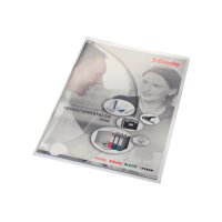 LEITZ Sichtmappen Premium A4 41000003 farblos, 0,15mm 100...