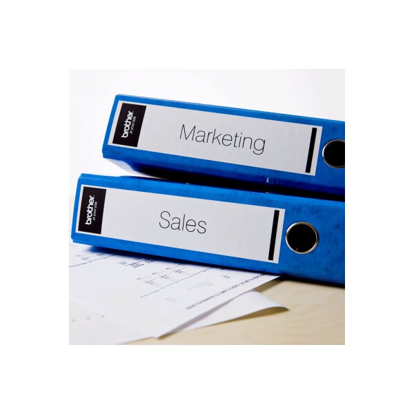 PTOUCH Endlos-Etiketten 62mmx30.48m DK-22205 QL-500/550 Papier Rolle