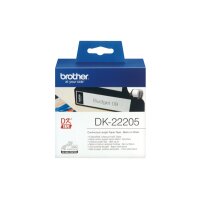 PTOUCH Endlos-Etiketten 62mmx30.48m DK-22205 QL-500/550...