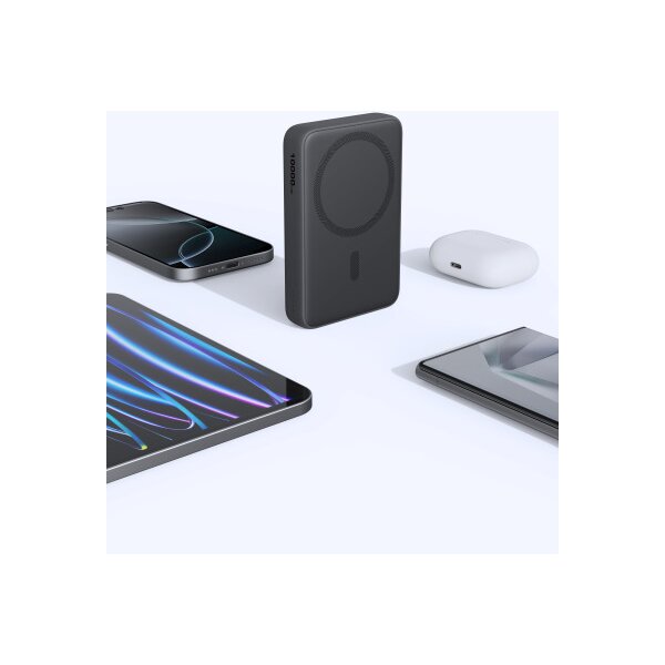 AUKEY MagFusion 10000mAh PB-MS04 GR Powerbank Wireless Grey