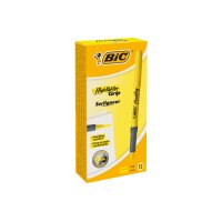 BIC Highlighter Grip 811935 gelb