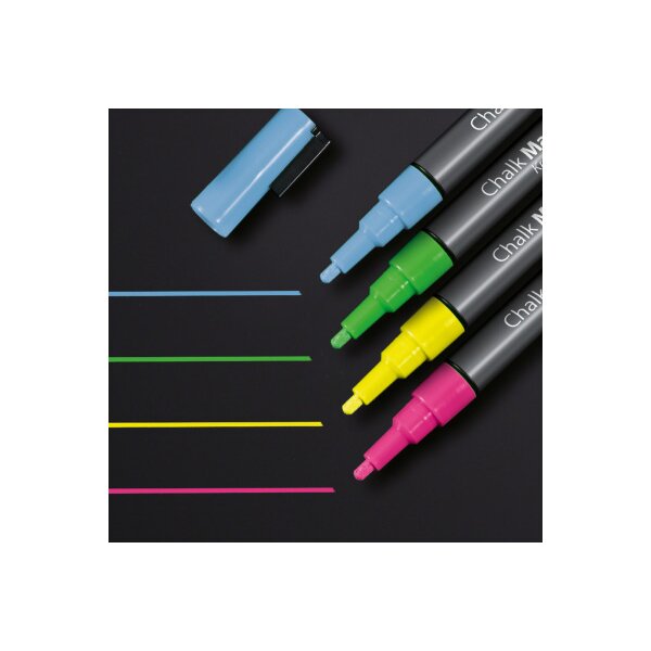 SIGEL Craie 1-2mm BA179 4 couleurs 4 pcs.