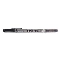 TOMBOW Marker Twin WS-TBS schwarz/grau, Fudenosuke