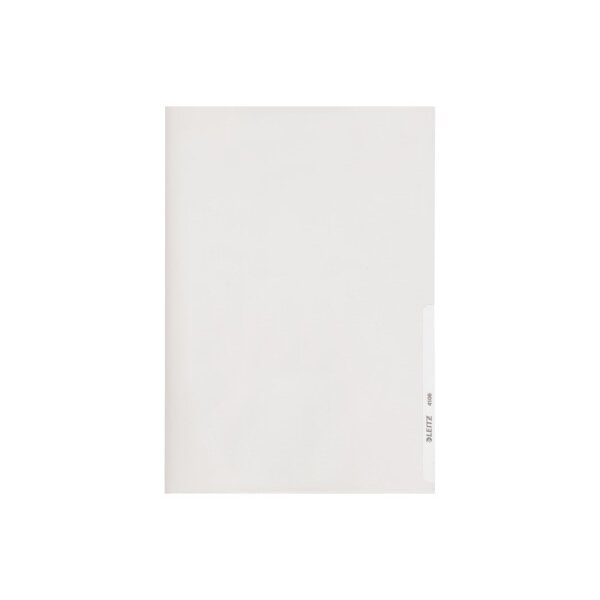 LEITZ Sichtmappen PVC Premium A4 41060002 glasklar, 0,15mm 100 Stück