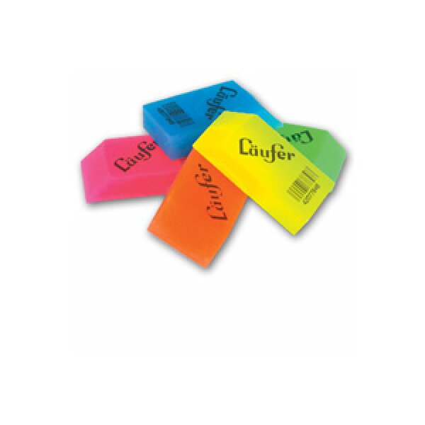 LÄUFER Radierer transluzent 11710 sortiert