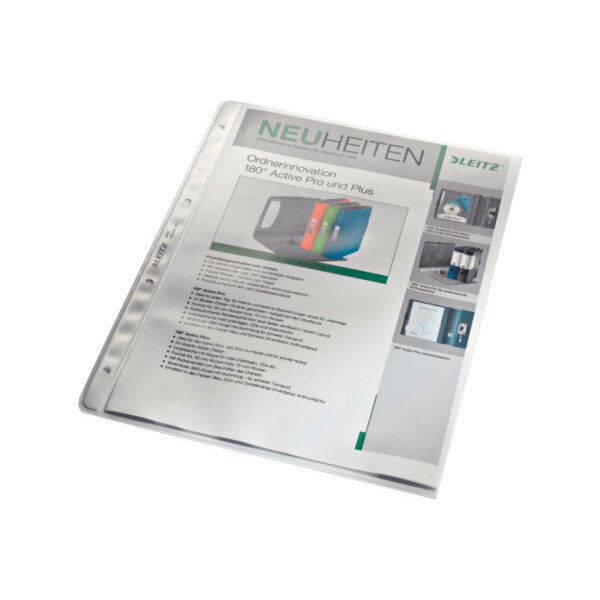 LEITZ Poches PP A4 47000003 grainée, 0,13mm 100 pcs.