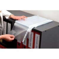 LEITZ Zeigetaschen PP A4 47000003 genarbt, 0,13mm 100...