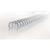 GBC Drahtbinderücken 12mm A4 RG810810 schwarz, 34 Ringe 100 Stück