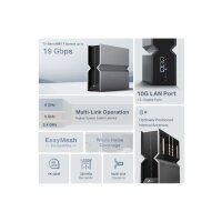 TP-LINK TriBand WiFi 7 Repeater RE800BE BE19000