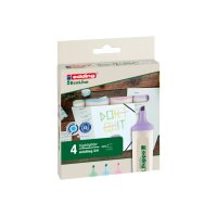 EDDING Surligneur EcoLine 24 2-5mm 4-24-4-1000 pastel 4...