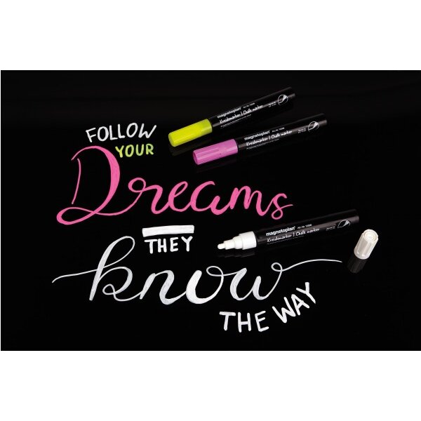 MAGNETOPLAN Chalkmarker rund 0,5-4mm 12308 4-farbig ass.