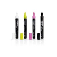 MAGNETOPLAN Chalkmarker rund 0,5-4mm 12308 4-farbig ass.