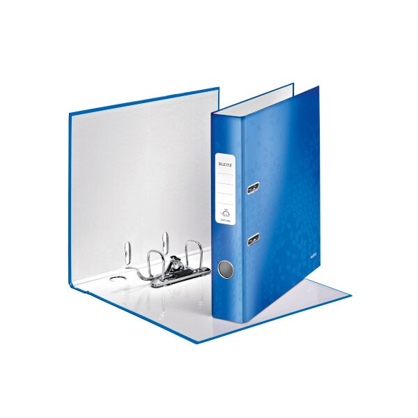 LEITZ Classeur WOW 180° 5.2cm 10060036 bleu A4