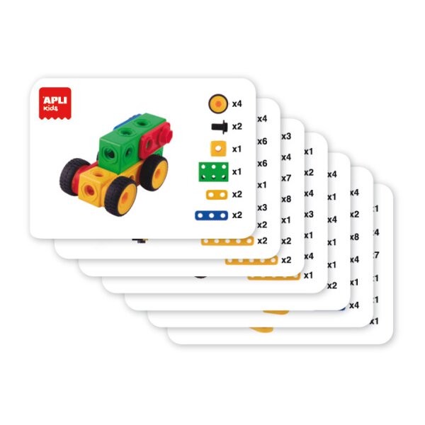 APLI KIDS Jeu de construction Ingénieur 19160 39 pièces