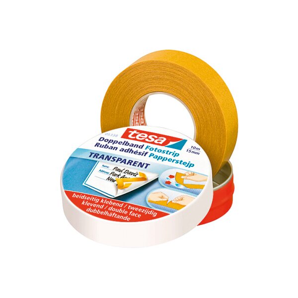 TESA Doppelband Dose 5338 533800000 15mmx10m