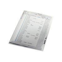 LEITZ Dossier PP A5 40050003 0,13 mm grain 100 pcs.