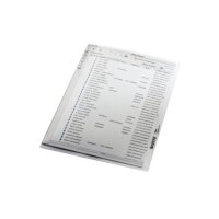 LEITZ Sichtmappen PP A5 40050003 genarbt 0,13mm 100 Stück