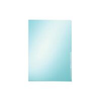 LEITZ Sichtmappen Premium A4 41000035 blau, 0,15mm 100...