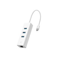 TP-LINK USB-C to GBE Network Adapter UE330C with 3-Port...