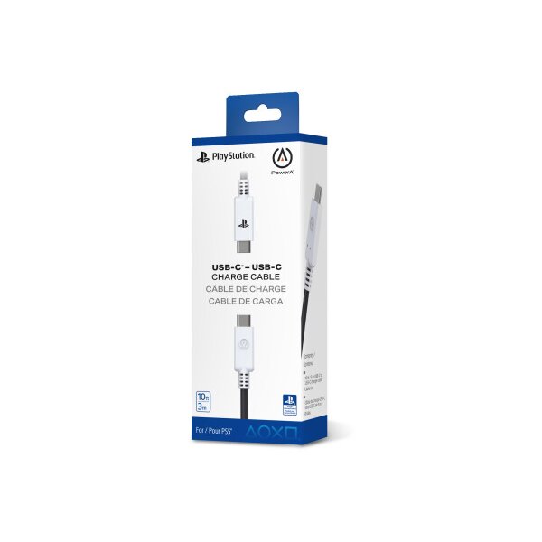POWER A Charging Cable for PS5 PSAC0372-01 USB-C to USB-C