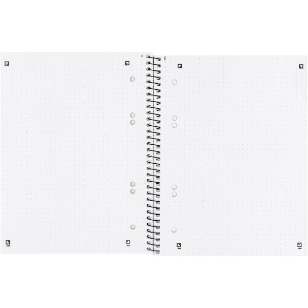 OXFORD Collegeblock SCRIBZEE A5+ 400132392 dotted, vert bleu 80 flls.