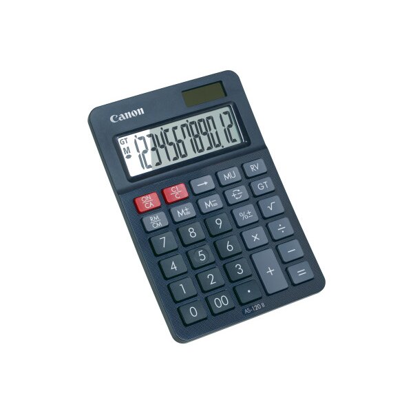 CANON Tischrechner AS-120II 4722C002AA 12-stellig schwarz