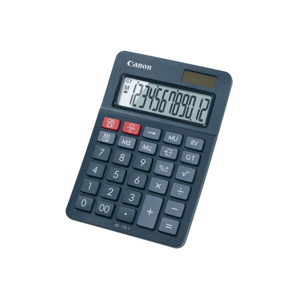 CANON Calculatrice AS-120II 4722C002AA 12 chiffres noir