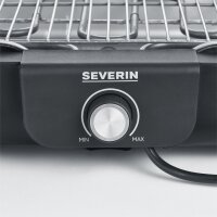 SEVERIN Grill de table PG 8554, avec grille, noir
