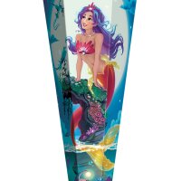 ROTH Schultüte "Magische Meerjungfrau", rund, 700 mm, Folie