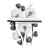 CACTUS Trauerkarte "Rose"