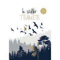 CACTUS Trauerkarte "In stiller Trauer"