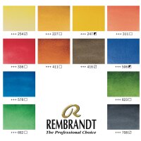 ROYAL TALENS REMBRANDT Aquarellfarben-Set, Tuben