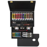 ROYAL TALENS REMBRANDT Peinture à lhuile WOODEN BOX LUXURY