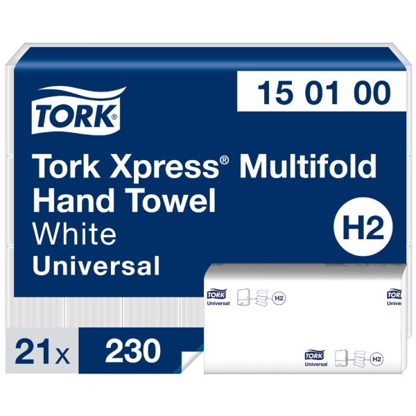 TORK Xpress Essuie-mains interfolié, 213 x 234, pliage en Z