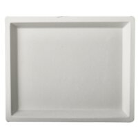 PAPSTAR Zuckerrohr-Teller "pure", eckig, 130 x...