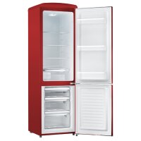 SEVERIN Retro-Kühl- Gefrierkombination RKG 8917, rot
