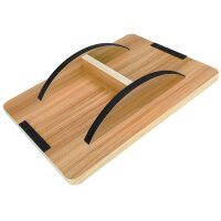 UNiLUX Fusswippe BALANCY, schwarz holz