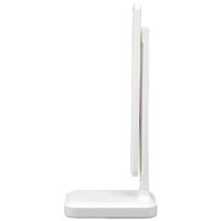 UNiLUX Lampe de bureau à LED et batterie KAPA, pied, blanc