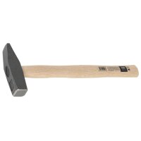 Bradas Schlosserhammer, 500 g, mit Holzstiel