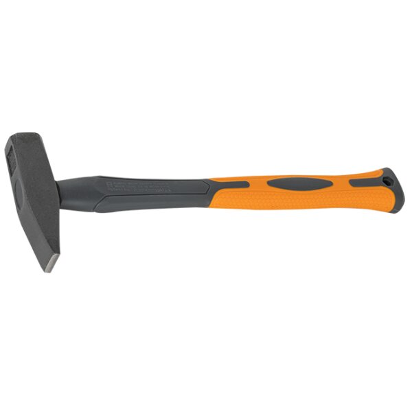 Bradas Marteau de serrurier, 200 g, anthracite/orange
